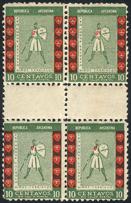 Lot 1399 - Argentina cinderellas -  Guillermo Jalil - Philatino Auction # 2324 ARGENTINA: 