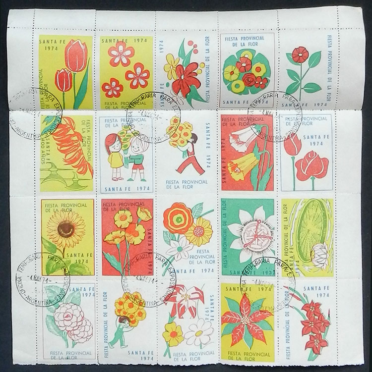 Lot 1397 - Argentina cinderellas -  Guillermo Jalil - Philatino Auction # 2324 ARGENTINA: 