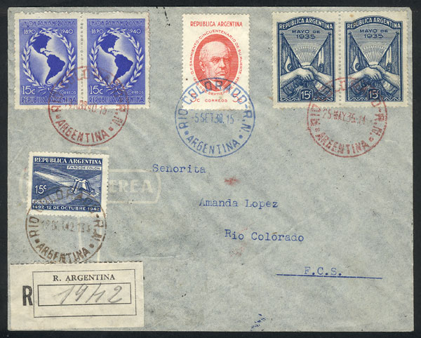 Lot 449 - Argentina general issues - Guillermo Jalil - Philatino Auction # 2324 ARGENTINA: Lot 449 - Argentina general issues - Guillermo Jalil - Philatino Auction # 2324 ARGENTINA: