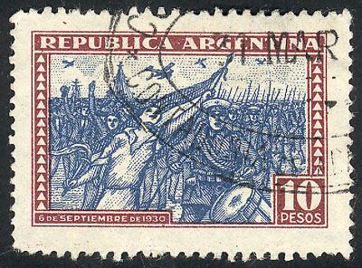 Lot 551 - Argentina general issues -  Guillermo Jalil - Philatino Auction # 2325 ARGENTINA: Special auction with very low starts and lots for collectors of every level!