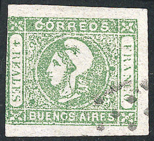 Lot 35 - Argentina cabecitas -  Guillermo Jalil - Philatino Auction # 2325 ARGENTINA: Special auction with very low starts and lots for collectors of every level!