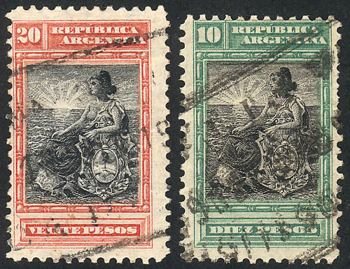 Lot 321 - Argentina general issues - Guillermo Jalil - Philatino Auction # 2325 ARGENTINA: Special auction with very low starts and lots for collectors of every level! Lot 321 - Argentina general issues - Guillermo Jalil - Philatino Auction # 2325 ARGENTINA: Special auction with very low starts and lots for collectors of every level!
