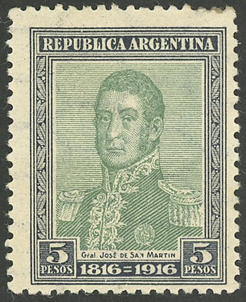 Lot 433 - Argentina general issues -  Guillermo Jalil - Philatino Auction # 2325 ARGENTINA: Special auction with very low starts and lots for collectors of every level!