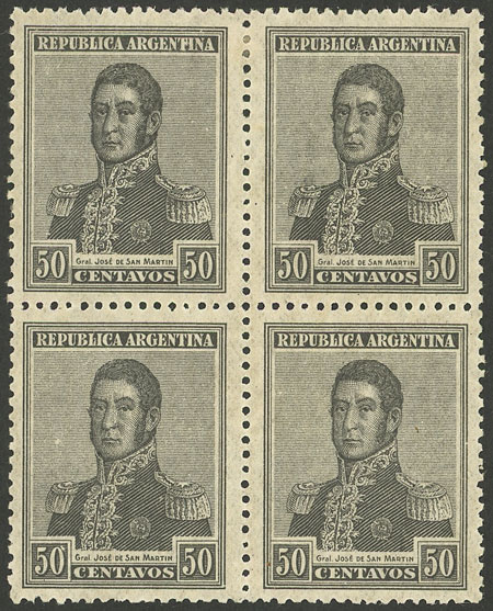 Lot 478 - Argentina general issues - Guillermo Jalil - Philatino Auction # 2325 ARGENTINA: Special auction with very low starts and lots for collectors of every level! Lot 478 - Argentina general issues - Guillermo Jalil - Philatino Auction # 2325 ARGENTINA: Special auction with very low starts and lots for collectors of every level!