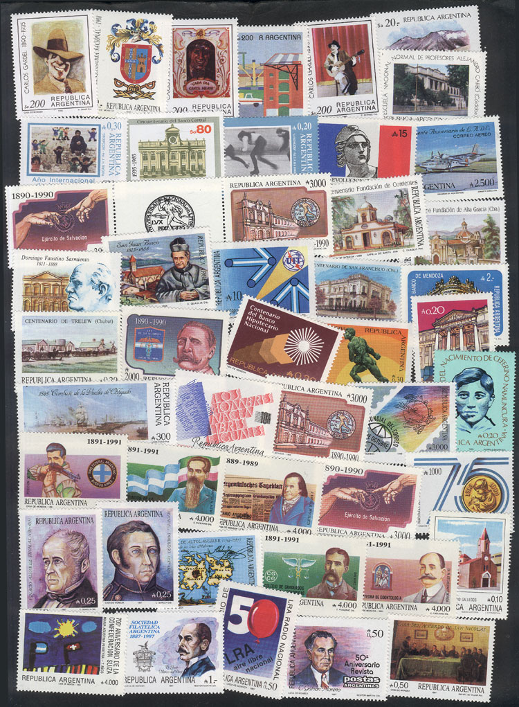 Lot 2201 - Argentina lots - Guillermo Jalil - Philatino Auction # 2325 ARGENTINA: Special auction with very low starts and lots for collectors of every level! Lot 2201 - Argentina lots - Guillermo Jalil - Philatino Auction # 2325 ARGENTINA: Special auction with very low starts and lots for collectors of every level!