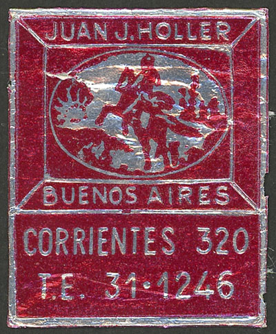 Lot 2230 - Argentina cinderellas -  Guillermo Jalil - Philatino Auction # 2325 ARGENTINA: Special auction with very low starts and lots for collectors of every level!