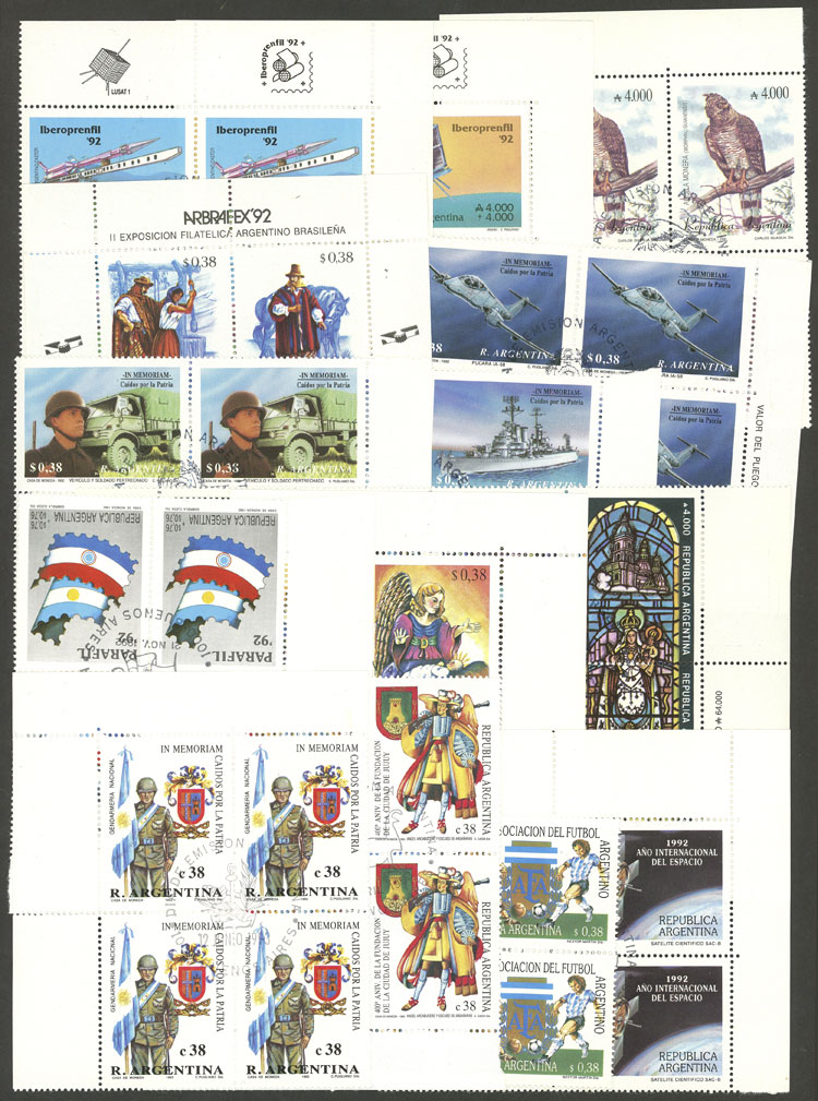 Lot 2202 - Argentina lots - Guillermo Jalil - Philatino Auction # 2325 ARGENTINA: Special auction with very low starts and lots for collectors of every level! Lot 2202 - Argentina lots - Guillermo Jalil - Philatino Auction # 2325 ARGENTINA: Special auction with very low starts and lots for collectors of every level!