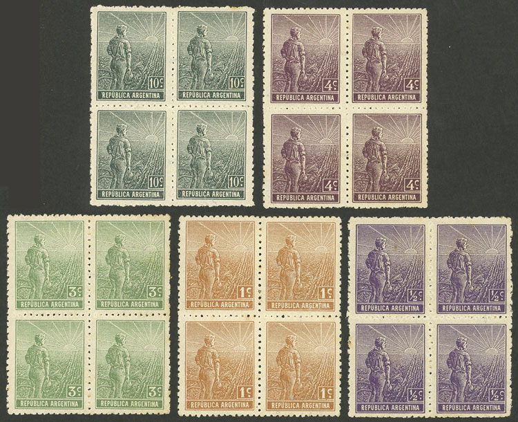 Lot 381 - Argentina general issues - Guillermo Jalil - Philatino Auction # 2325 ARGENTINA: Special auction with very low starts and lots for collectors of every level! Lot 381 - Argentina general issues - Guillermo Jalil - Philatino Auction # 2325 ARGENTINA: Special auction with very low starts and lots for collectors of every level!