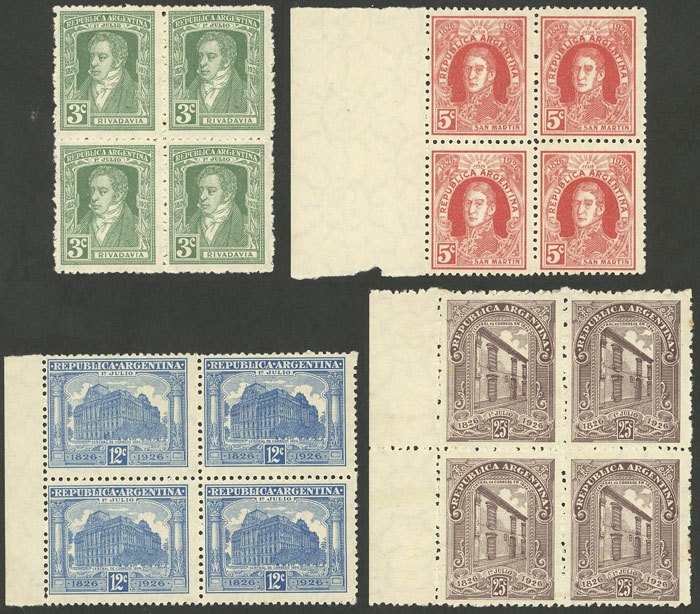 Lot 529 - Argentina general issues - Guillermo Jalil - Philatino Auction # 2325 ARGENTINA: Special auction with very low starts and lots for collectors of every level! Lot 529 - Argentina general issues - Guillermo Jalil - Philatino Auction # 2325 ARGENTINA: Special auction with very low starts and lots for collectors of every level!