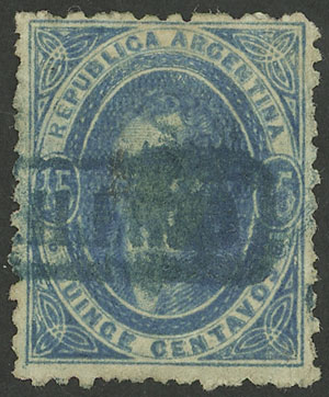 Lot 123 - Argentina rivadavias -  Guillermo Jalil - Philatino Auction # 2325 ARGENTINA: Special auction with very low starts and lots for collectors of every level!