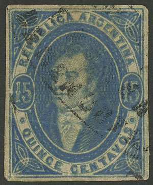 Lot 125 - Argentina rivadavias -  Guillermo Jalil - Philatino Auction # 2325 ARGENTINA: Special auction with very low starts and lots for collectors of every level!