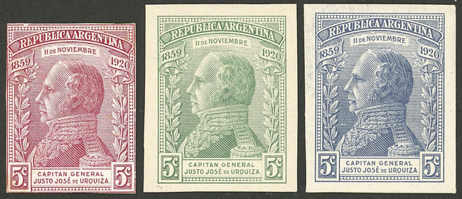 Lot 483 - Argentina general issues - Guillermo Jalil - Philatino Auction # 2325 ARGENTINA: Special auction with very low starts and lots for collectors of every level! Lot 483 - Argentina general issues - Guillermo Jalil - Philatino Auction # 2325 ARGENTINA: Special auction with very low starts and lots for collectors of every level!