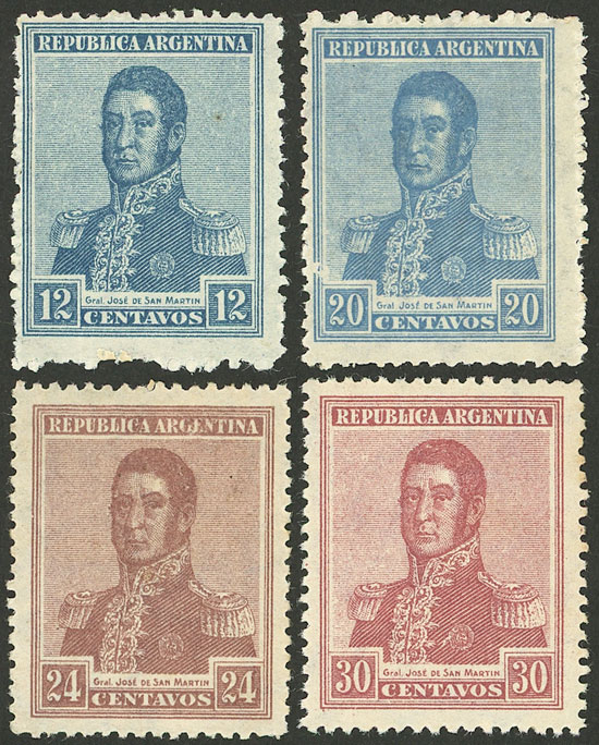 Lot 494 - Argentina general issues - Guillermo Jalil - Philatino Auction # 2325 ARGENTINA: Special auction with very low starts and lots for collectors of every level! Lot 494 - Argentina general issues - Guillermo Jalil - Philatino Auction # 2325 ARGENTINA: Special auction with very low starts and lots for collectors of every level!