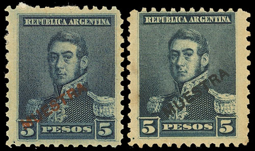 Lot 265 - Argentina general issues - Guillermo Jalil - Philatino Auction # 2325 ARGENTINA: Special auction with very low starts and lots for collectors of every level! Lot 265 - Argentina general issues - Guillermo Jalil - Philatino Auction # 2325 ARGENTINA: Special auction with very low starts and lots for collectors of every level!