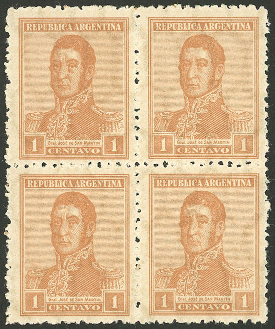 Lot 443 - Argentina general issues -  Guillermo Jalil - Philatino Auction # 2325 ARGENTINA: Special auction with very low starts and lots for collectors of every level!