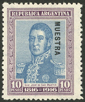 Lot 434 - Argentina general issues -  Guillermo Jalil - Philatino Auction # 2325 ARGENTINA: Special auction with very low starts and lots for collectors of every level!