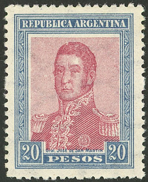 Lot 453 - Argentina general issues - Guillermo Jalil - Philatino Auction # 2325 ARGENTINA: Special auction with very low starts and lots for collectors of every level! Lot 453 - Argentina general issues - Guillermo Jalil - Philatino Auction # 2325 ARGENTINA: Special auction with very low starts and lots for collectors of every level!