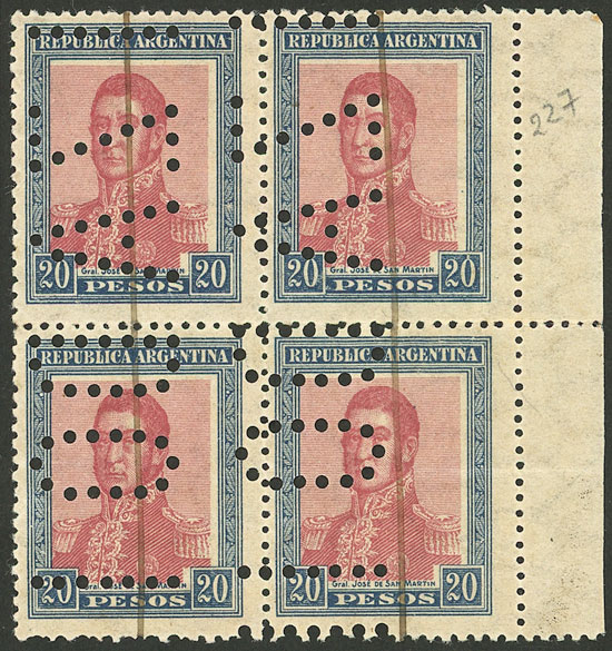 Lot 455 - Argentina general issues - Guillermo Jalil - Philatino Auction # 2325 ARGENTINA: Special auction with very low starts and lots for collectors of every level! Lot 455 - Argentina general issues - Guillermo Jalil - Philatino Auction # 2325 ARGENTINA: Special auction with very low starts and lots for collectors of every level!