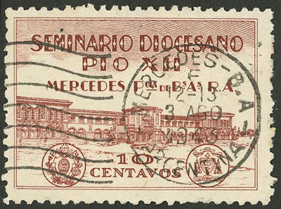 Lot 2227 - Argentina cinderellas -  Guillermo Jalil - Philatino Auction # 2325 ARGENTINA: Special auction with very low starts and lots for collectors of every level!