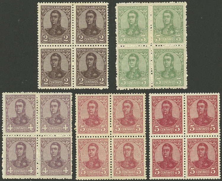 Lot 351 - Argentina general issues - Guillermo Jalil - Philatino Auction # 2325 ARGENTINA: Special auction with very low starts and lots for collectors of every level! Lot 351 - Argentina general issues - Guillermo Jalil - Philatino Auction # 2325 ARGENTINA: Special auction with very low starts and lots for collectors of every level!