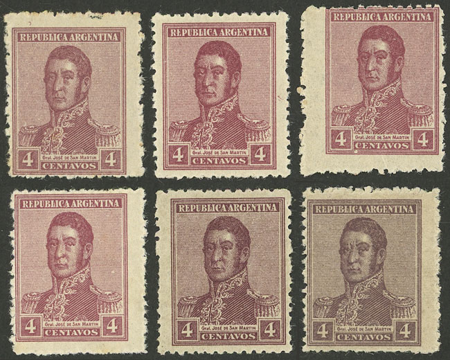 Lot 461 - Argentina general issues - Guillermo Jalil - Philatino Auction # 2325 ARGENTINA: Special auction with very low starts and lots for collectors of every level! Lot 461 - Argentina general issues - Guillermo Jalil - Philatino Auction # 2325 ARGENTINA: Special auction with very low starts and lots for collectors of every level!