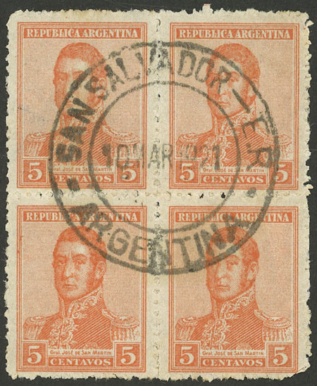 Lot 459 - Argentina general issues - Guillermo Jalil - Philatino Auction # 2325 ARGENTINA: Special auction with very low starts and lots for collectors of every level! Lot 459 - Argentina general issues - Guillermo Jalil - Philatino Auction # 2325 ARGENTINA: Special auction with very low starts and lots for collectors of every level!