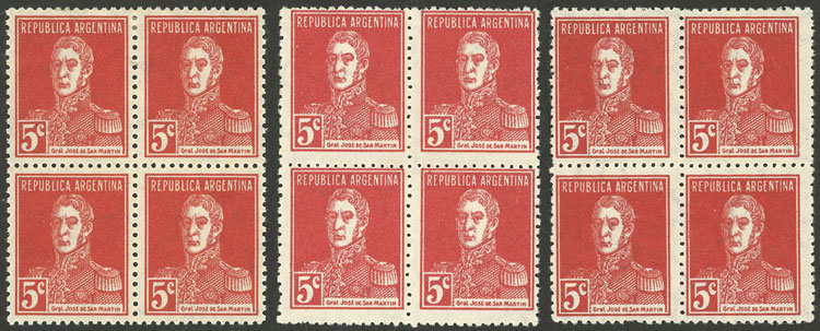Lot 516 - Argentina general issues - Guillermo Jalil - Philatino Auction # 2325 ARGENTINA: Special auction with very low starts and lots for collectors of every level! Lot 516 - Argentina general issues - Guillermo Jalil - Philatino Auction # 2325 ARGENTINA: Special auction with very low starts and lots for collectors of every level!