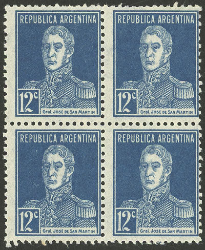 Lot 521 - Argentina general issues - Guillermo Jalil - Philatino Auction # 2325 ARGENTINA: Special auction with very low starts and lots for collectors of every level! Lot 521 - Argentina general issues - Guillermo Jalil - Philatino Auction # 2325 ARGENTINA: Special auction with very low starts and lots for collectors of every level!