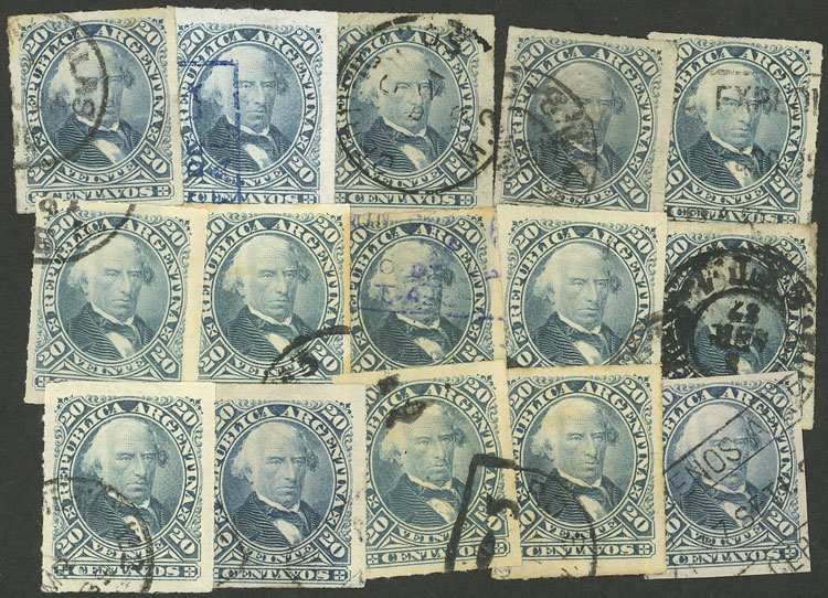 Lot 175 - Argentina general issues - Guillermo Jalil - Philatino Auction # 2325 ARGENTINA: Special auction with very low starts and lots for collectors of every level! Lot 175 - Argentina general issues - Guillermo Jalil - Philatino Auction # 2325 ARGENTINA: Special auction with very low starts and lots for collectors of every level!