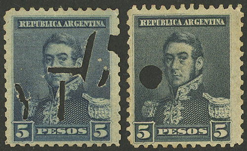 Lot 285 - Argentina general issues - Guillermo Jalil - Philatino Auction # 2325 ARGENTINA: Special auction with very low starts and lots for collectors of every level! Lot 285 - Argentina general issues - Guillermo Jalil - Philatino Auction # 2325 ARGENTINA: Special auction with very low starts and lots for collectors of every level!