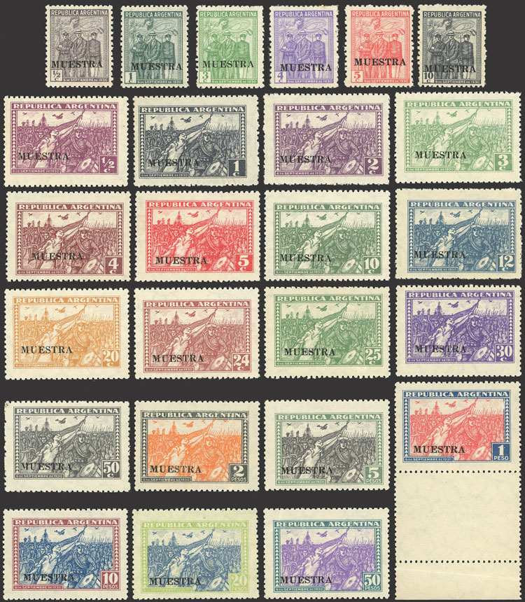 Lot 542 - Argentina general issues - Guillermo Jalil - Philatino Auction # 2325 ARGENTINA: Special auction with very low starts and lots for collectors of every level! Lot 542 - Argentina general issues - Guillermo Jalil - Philatino Auction # 2325 ARGENTINA: Special auction with very low starts and lots for collectors of every level!