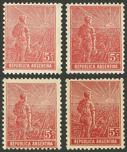 Lot 402 - Argentina general issues - Guillermo Jalil - Philatino Auction # 2325 ARGENTINA: Special auction with very low starts and lots for collectors of every level! Lot 402 - Argentina general issues - Guillermo Jalil - Philatino Auction # 2325 ARGENTINA: Special auction with very low starts and lots for collectors of every level!