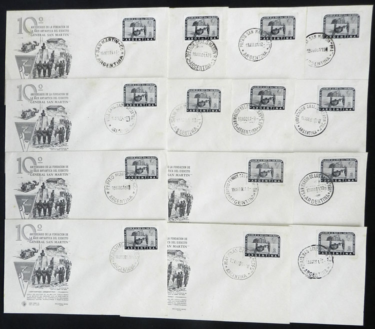 Lot 4 - argentine antarctica postal history - Guillermo Jalil - Philatino Auction # 2325 ARGENTINA: Special auction with very low starts and lots for collectors of every level! Lot 4 - argentine antarctica postal history - Guillermo Jalil - Philatino Auction # 2325 ARGENTINA: Special auction with very low starts and lots for collectors of every level!