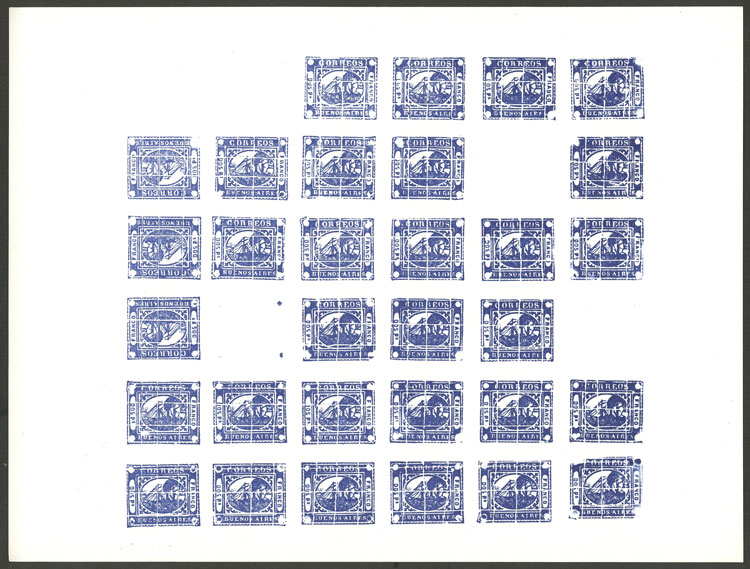 Lot 31 - Argentina barquitos -  Guillermo Jalil - Philatino Auction # 2325 ARGENTINA: Special auction with very low starts and lots for collectors of every level!
