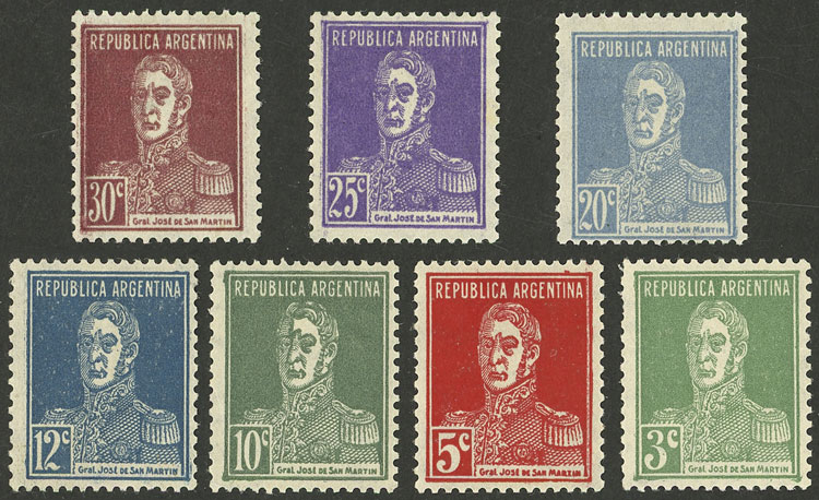 Lot 554 - Argentina general issues -  Guillermo Jalil - Philatino Auction # 2325 ARGENTINA: Special auction with very low starts and lots for collectors of every level!