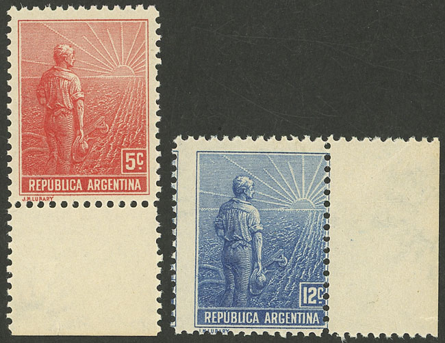 Lot 374 - Argentina general issues - Guillermo Jalil - Philatino Auction # 2325 ARGENTINA: Special auction with very low starts and lots for collectors of every level! Lot 374 - Argentina general issues - Guillermo Jalil - Philatino Auction # 2325 ARGENTINA: Special auction with very low starts and lots for collectors of every level!