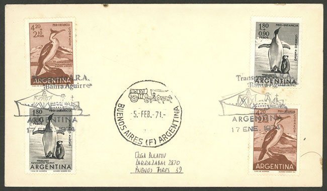 Lot 20 - argentine antarctica postal history - Guillermo Jalil - Philatino Auction # 2325 ARGENTINA: Special auction with very low starts and lots for collectors of every level! Lot 20 - argentine antarctica postal history - Guillermo Jalil - Philatino Auction # 2325 ARGENTINA: Special auction with very low starts and lots for collectors of every level!