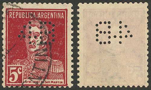 Lot 557 - Argentina general issues -  Guillermo Jalil - Philatino Auction # 2325 ARGENTINA: Special auction with very low starts and lots for collectors of every level!