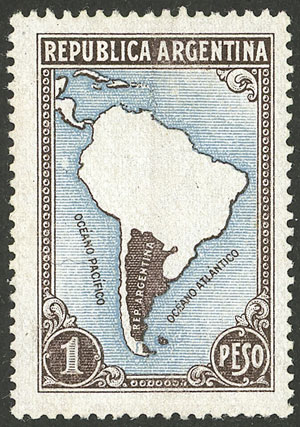Lot 626 - Argentina general issues - Guillermo Jalil - Philatino Auction # 2325 ARGENTINA: Special auction with very low starts and lots for collectors of every level! Lot 626 - Argentina general issues - Guillermo Jalil - Philatino Auction # 2325 ARGENTINA: Special auction with very low starts and lots for collectors of every level!