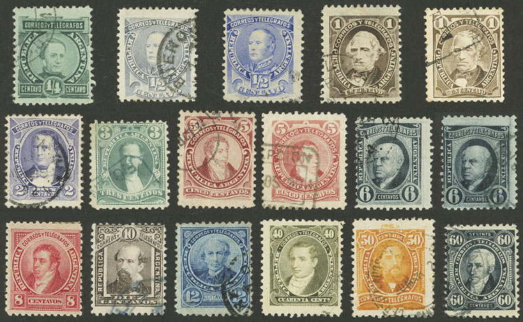 Lot 222 - Argentina general issues - Guillermo Jalil - Philatino Auction # 2325 ARGENTINA: Special auction with very low starts and lots for collectors of every level! Lot 222 - Argentina general issues - Guillermo Jalil - Philatino Auction # 2325 ARGENTINA: Special auction with very low starts and lots for collectors of every level!