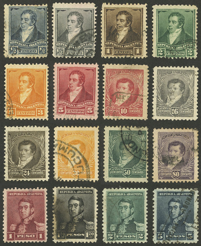 Lot 274 - Argentina general issues - Guillermo Jalil - Philatino Auction # 2325 ARGENTINA: Special auction with very low starts and lots for collectors of every level! Lot 274 - Argentina general issues - Guillermo Jalil - Philatino Auction # 2325 ARGENTINA: Special auction with very low starts and lots for collectors of every level!