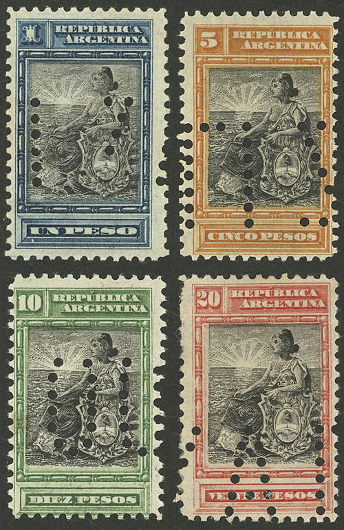 Lot 316 - Argentina general issues - Guillermo Jalil - Philatino Auction # 2325 ARGENTINA: Special auction with very low starts and lots for collectors of every level! Lot 316 - Argentina general issues - Guillermo Jalil - Philatino Auction # 2325 ARGENTINA: Special auction with very low starts and lots for collectors of every level!