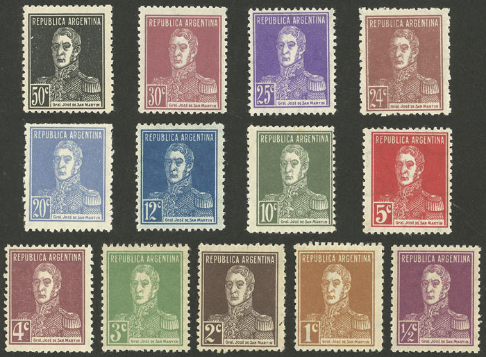Lot 512 - Argentina general issues - Guillermo Jalil - Philatino Auction # 2325 ARGENTINA: Special auction with very low starts and lots for collectors of every level! Lot 512 - Argentina general issues - Guillermo Jalil - Philatino Auction # 2325 ARGENTINA: Special auction with very low starts and lots for collectors of every level!