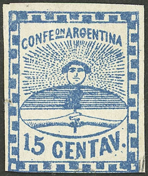 Lot 71 - Argentina confederation - Guillermo Jalil - Philatino Auction # 2325 ARGENTINA: Special auction with very low starts and lots for collectors of every level! Lot 71 - Argentina confederation - Guillermo Jalil - Philatino Auction # 2325 ARGENTINA: Special auction with very low starts and lots for collectors of every level!