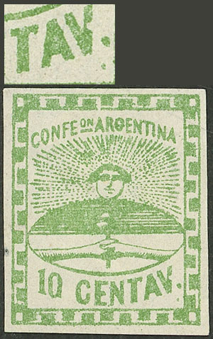 Lot 66 - Argentina confederation - Guillermo Jalil - Philatino Auction # 2325 ARGENTINA: Special auction with very low starts and lots for collectors of every level! Lot 66 - Argentina confederation - Guillermo Jalil - Philatino Auction # 2325 ARGENTINA: Special auction with very low starts and lots for collectors of every level!