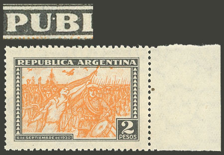 Lot 546 - Argentina general issues - Guillermo Jalil - Philatino Auction # 2325 ARGENTINA: Special auction with very low starts and lots for collectors of every level! Lot 546 - Argentina general issues - Guillermo Jalil - Philatino Auction # 2325 ARGENTINA: Special auction with very low starts and lots for collectors of every level!