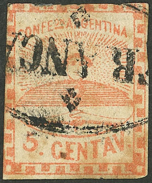 Lot 58 - Argentina confederation - Guillermo Jalil - Philatino Auction # 2325 ARGENTINA: Special auction with very low starts and lots for collectors of every level! Lot 58 - Argentina confederation - Guillermo Jalil - Philatino Auction # 2325 ARGENTINA: Special auction with very low starts and lots for collectors of every level!