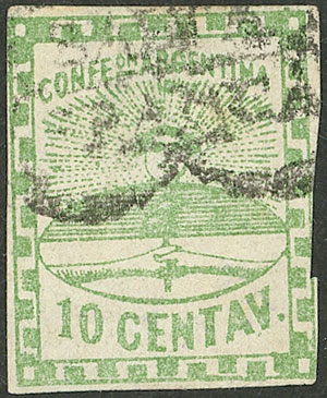 Lot 67 - Argentina confederation - Guillermo Jalil - Philatino Auction # 2325 ARGENTINA: Special auction with very low starts and lots for collectors of every level! Lot 67 - Argentina confederation - Guillermo Jalil - Philatino Auction # 2325 ARGENTINA: Special auction with very low starts and lots for collectors of every level!