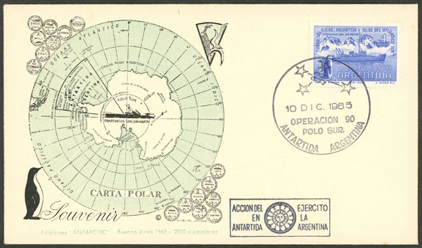 Lot 10 - argentine antarctica postal history - Guillermo Jalil - Philatino Auction # 2325 ARGENTINA: Special auction with very low starts and lots for collectors of every level! Lot 10 - argentine antarctica postal history - Guillermo Jalil - Philatino Auction # 2325 ARGENTINA: Special auction with very low starts and lots for collectors of every level!