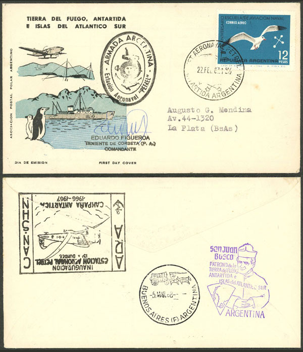 Lot 14 - argentine antarctica postal history - Guillermo Jalil - Philatino Auction # 2325 ARGENTINA: Special auction with very low starts and lots for collectors of every level! Lot 14 - argentine antarctica postal history - Guillermo Jalil - Philatino Auction # 2325 ARGENTINA: Special auction with very low starts and lots for collectors of every level!